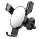 Автомобільний тримач XO C126 Mirror face gravity air outlet latch bracket Black-Silver